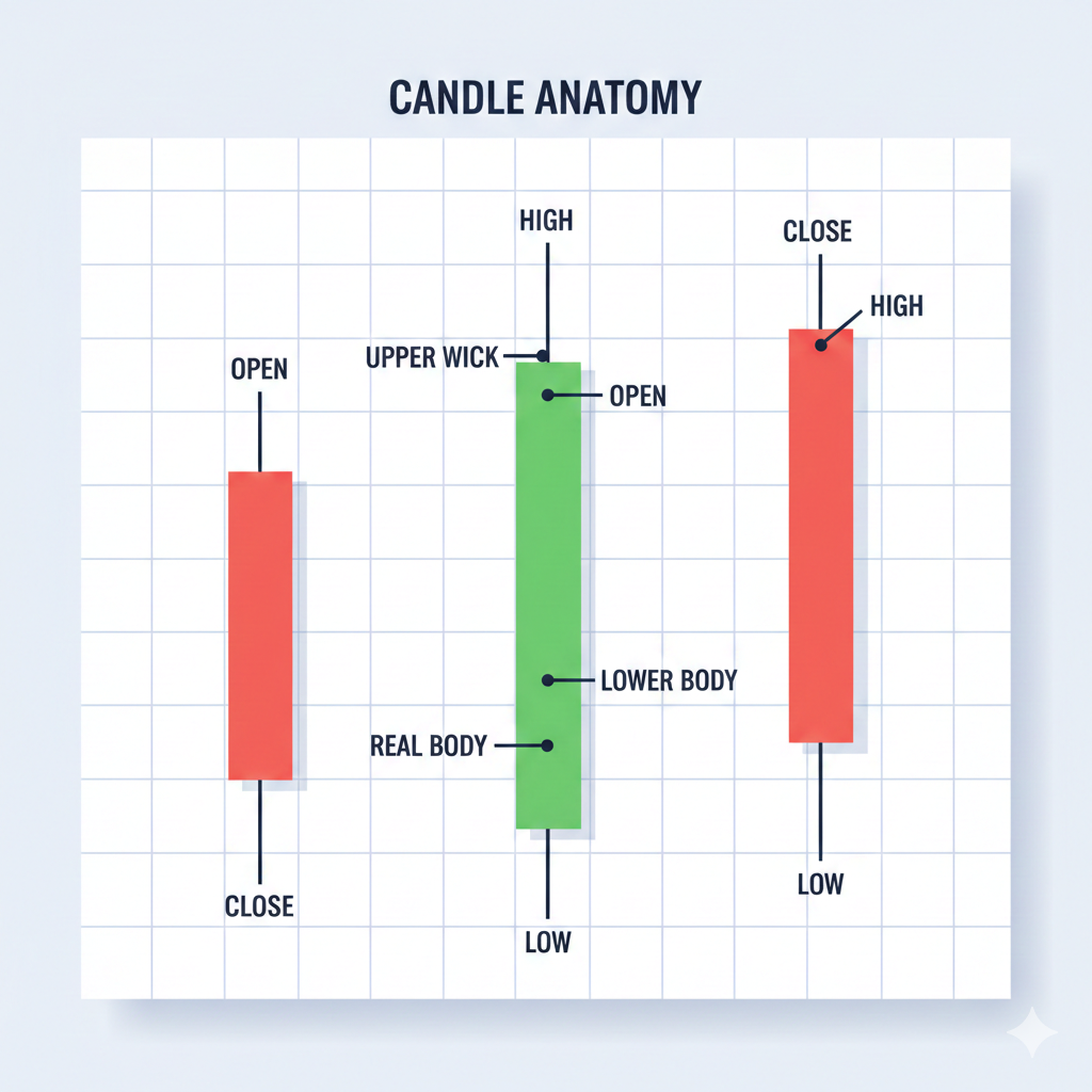 biểu đồ nến, forex