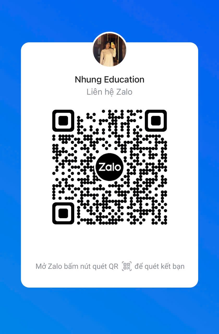 Zalo QR - Nhung Education